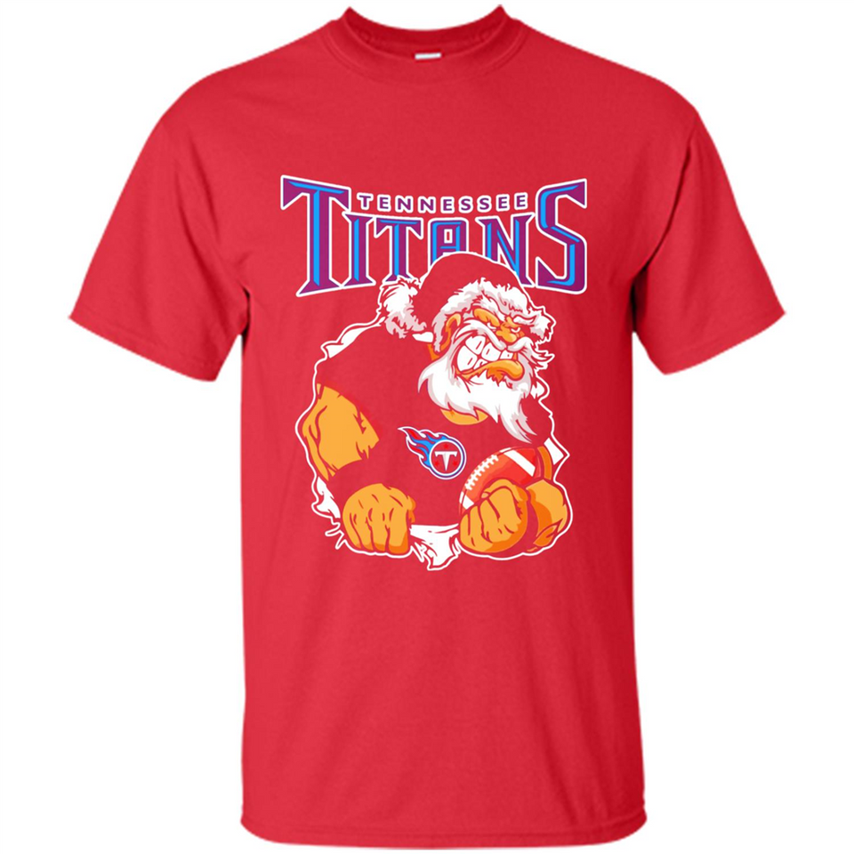 Grumpy Santa Claus Tennessee Titans Football Team PINGPONG