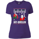 I Got My Eye On You Jay-quellin - Ladies' Boyfriend T-Shirt