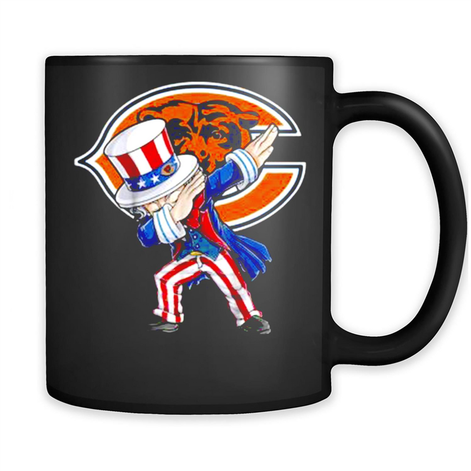 NFL CHICAGO BEARS UNCLE SAM DABBING INDEPENDENCE DAY