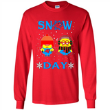 Snow Day Shirt For Carolina Panthers Vs Minion Fans pingpong