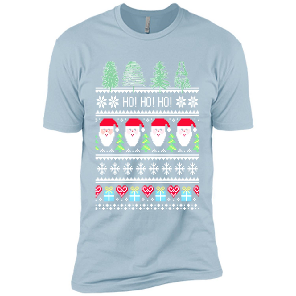 Ugly Merry Christmas Tree Santa Snowflakes