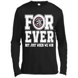 Toronto Raptors Forever For ever not just when we win - Canvas Long Sleeve T-Shirt