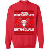 Merry Antichristmas Satan Claus Sweatshirt PINGPONG