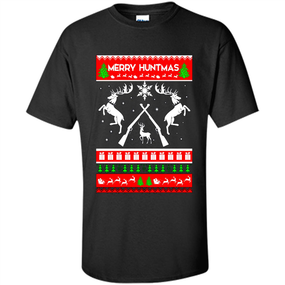 Merry Huntmas Ugly Christmas sweater PINGPONG