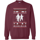 Christmas Ugly Sweater Firefighter Ugly Christmas Sweater - Sweatshirt