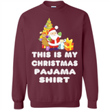 This is My Christmas Pajama Shirt - Santa Bear Tree Gift Tee