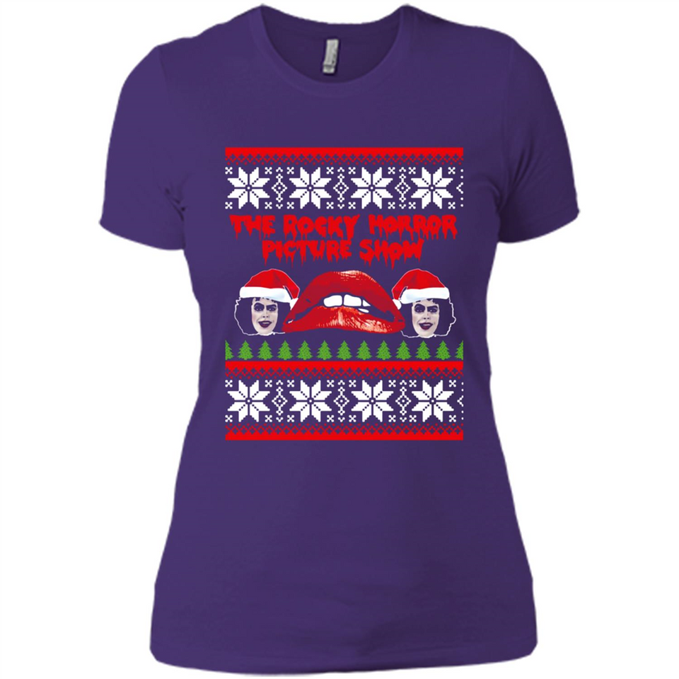 The Rocky Horror Picture Show Christmas sweater - Ladies' Boyfriend T-Shirt