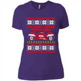 The Rocky Horror Picture Show Christmas sweater - Ladies' Boyfriend T-Shirt