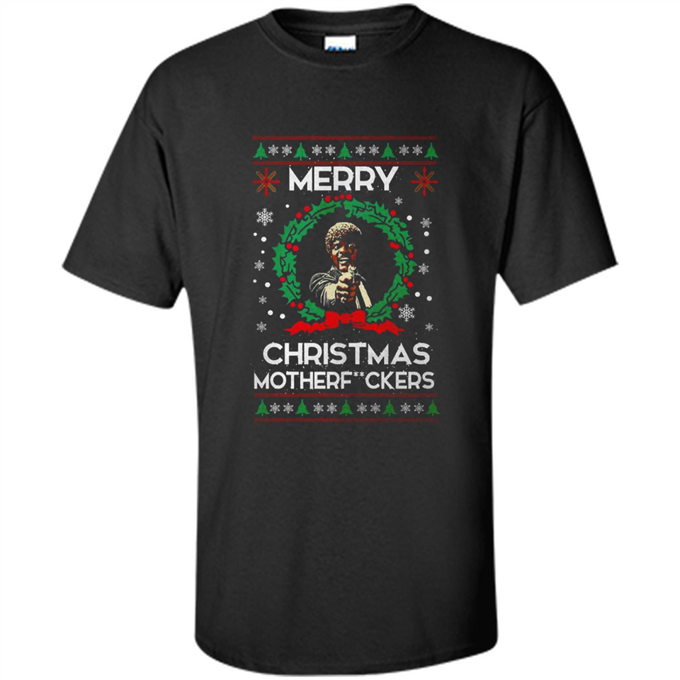 Jules Winnfield Pulp Fiction Merry Christmas Mother Fuckers PINGPONG