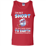 The owl I'm not short I just more down to Earth than most people - Tank Top