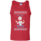 Rick and Morty Time to get Riggity Riggity Wrecked Son Christmas sweater - Tank Top