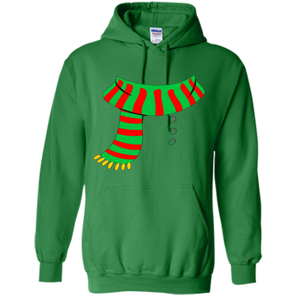 Snowman Scarf Costume T-shirt Christmas