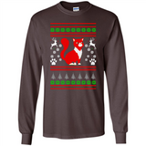 Christmas Ugly Sweater CUTE CATS UGLY CHRISTMAS SWEATERS - Long Sleeve T-Shirt