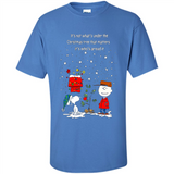It’s Not What’s Under The Christmas Tree Snoopy Charlie Brown PING PONG