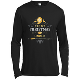 First Christmas as a Uncle - Christmas Family - Canvas Long Sleeve T-Shirt