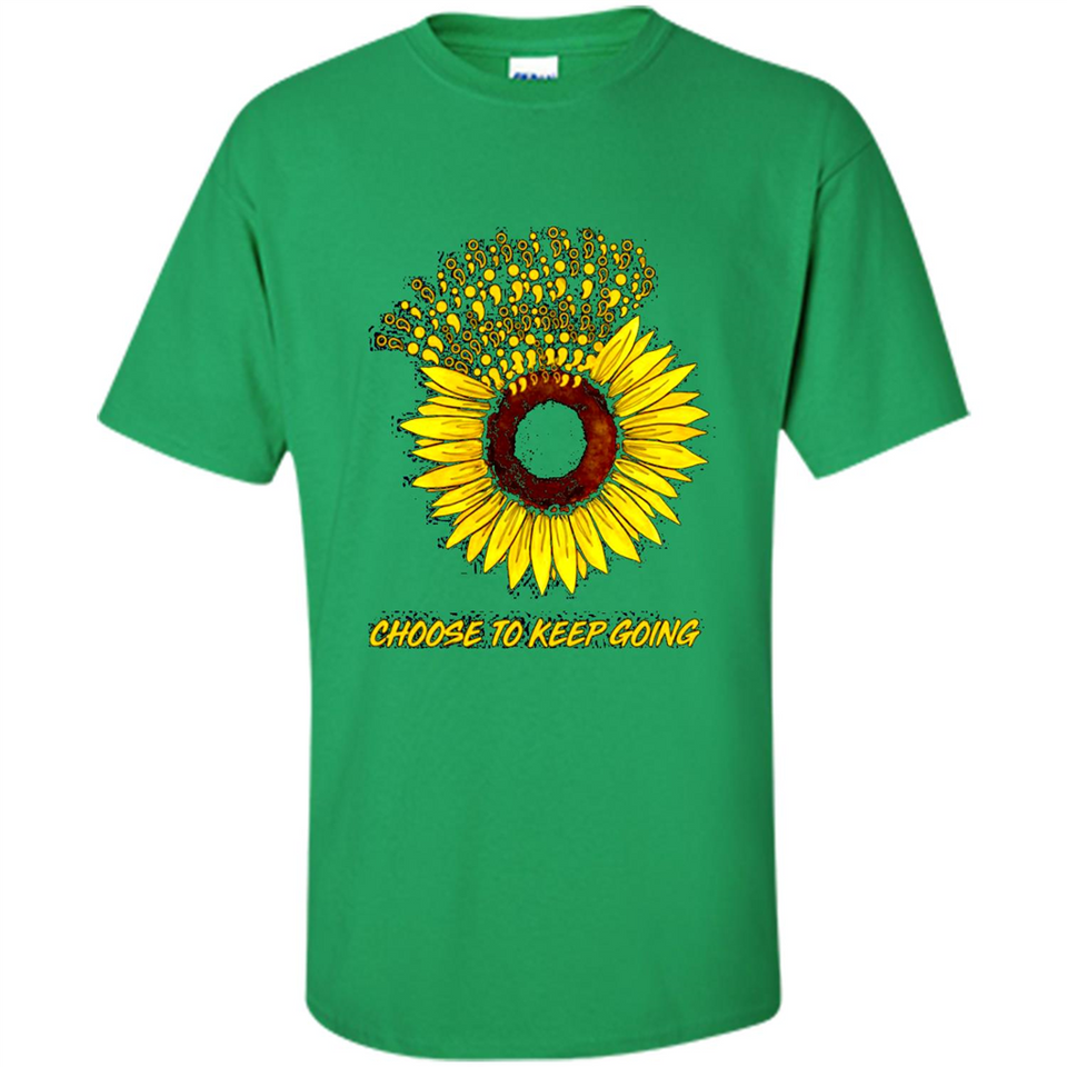 Semicolon Sunflower choose to keep going PINGPONG