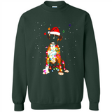 Christmas Lights Boxer Dog Funny Xmas Sweatshirt - Sweatshirt