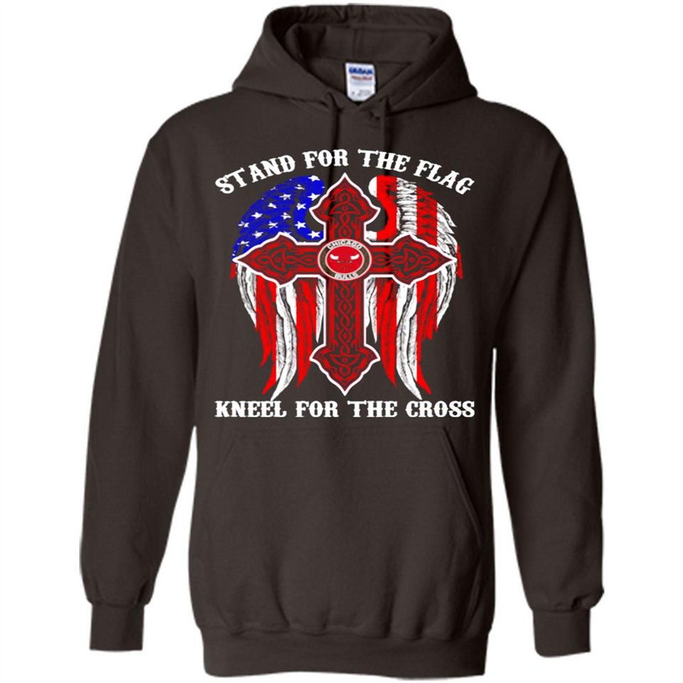 Chicago Bulls - stand for the flag kneel for the cross