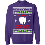 Molar bear fighting against enamel cruelty Christmas - Sweatshirt