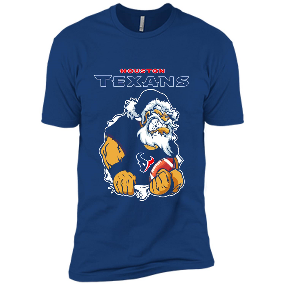 Grumpy Santa Claus Houston Texans Football Team PINGPONG
