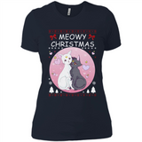 Sailor Moon Yin Yang Cat Love Ugly Christmas Sweater - Ladies' Boyfriend T-Shirt
