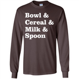 Tasty Cereal Recipe Bowl Milk Spoon