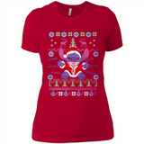 Stitch ugly christmas sweater - Ladies' Boyfriend T-Shirt