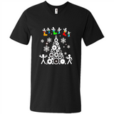 Funny Mechanics Ugly Christmas 2018 - Men's V-Neck