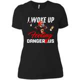 I woke up feeling dangerous - Ladies' Boyfriend T-Shirt