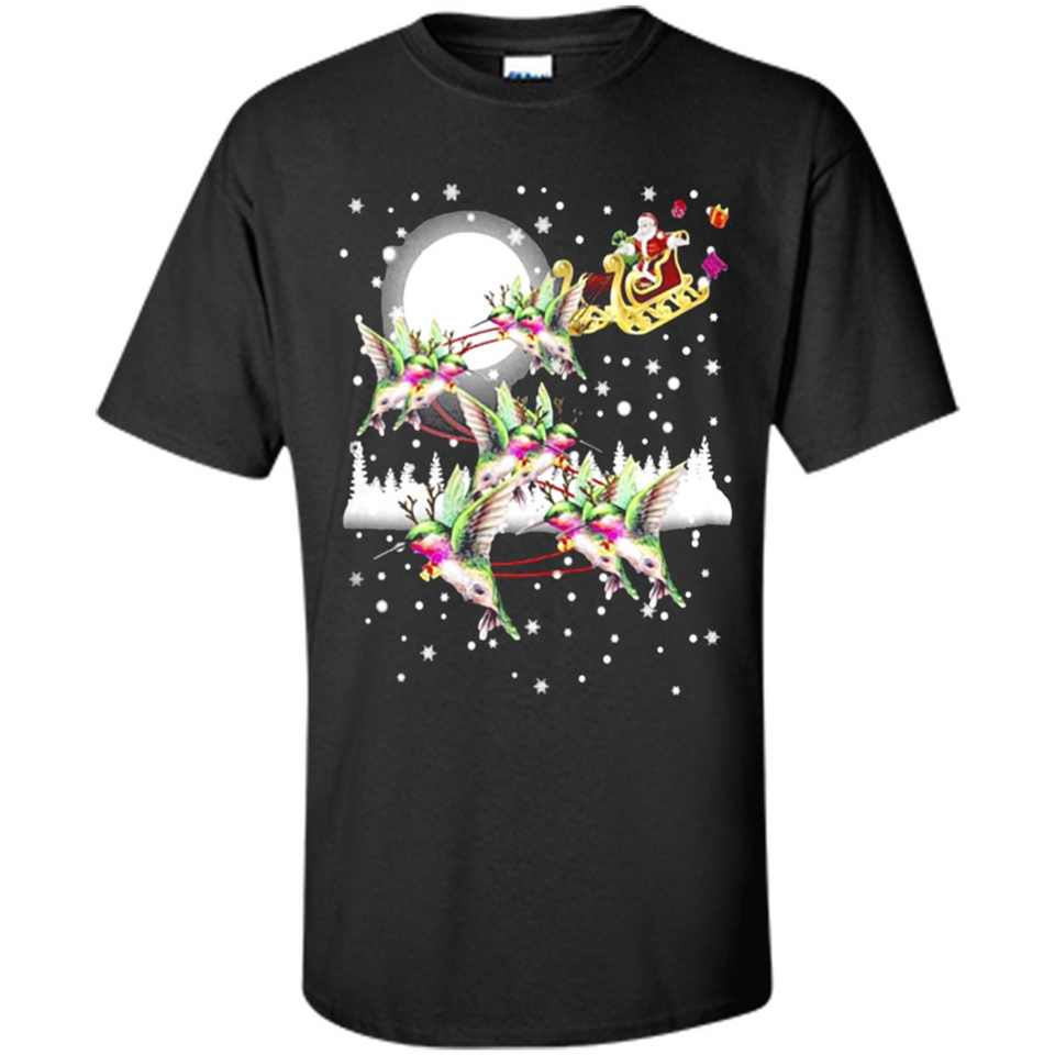 Hummingbird Santa Sleigh - Shirt