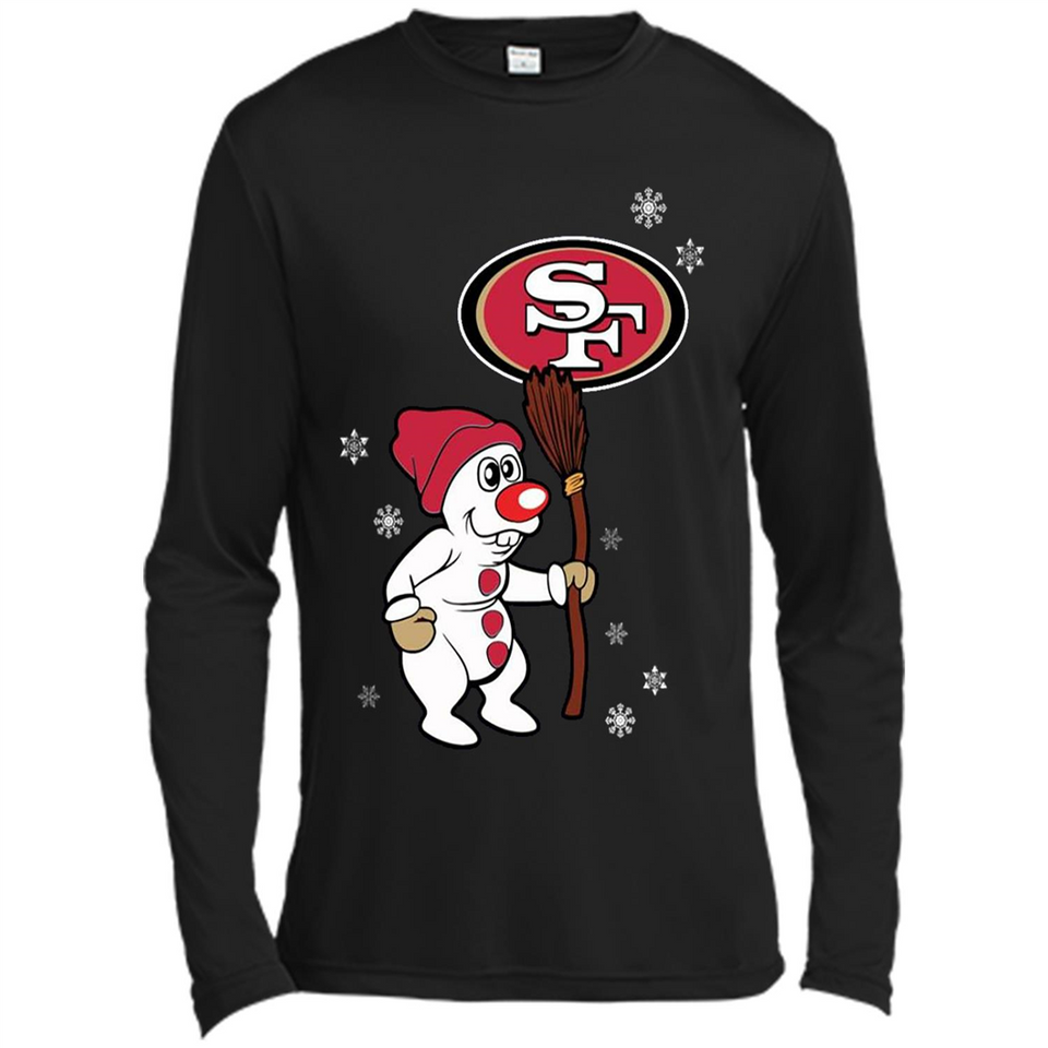San Francisco 49ers Snowman