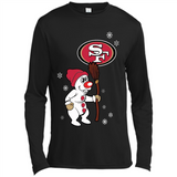 San Francisco 49ers Snowman