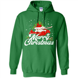 Merry Christmas Pig s - Hoodie
