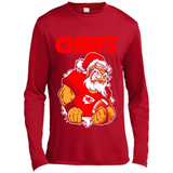 Grumpy Santa Claus Kansas City Chiefs Football Team PINGPONG