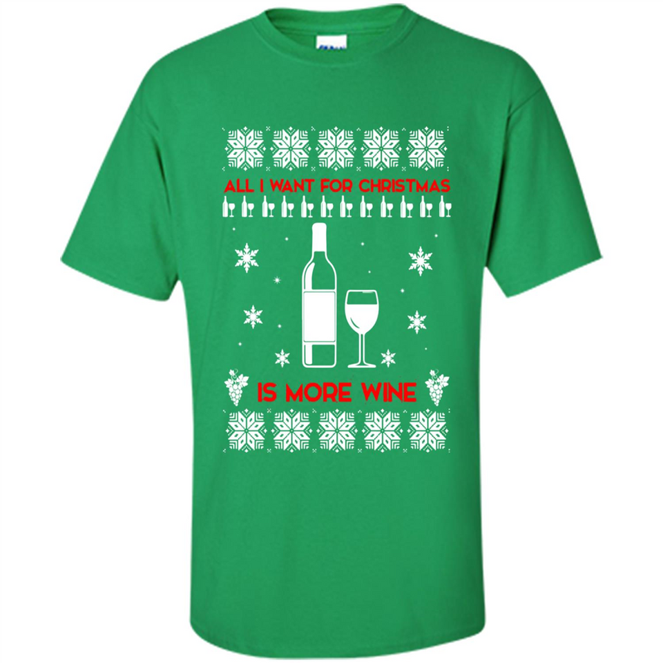 All I Want For Christmas is Wine Ugly sweater PINGPONG