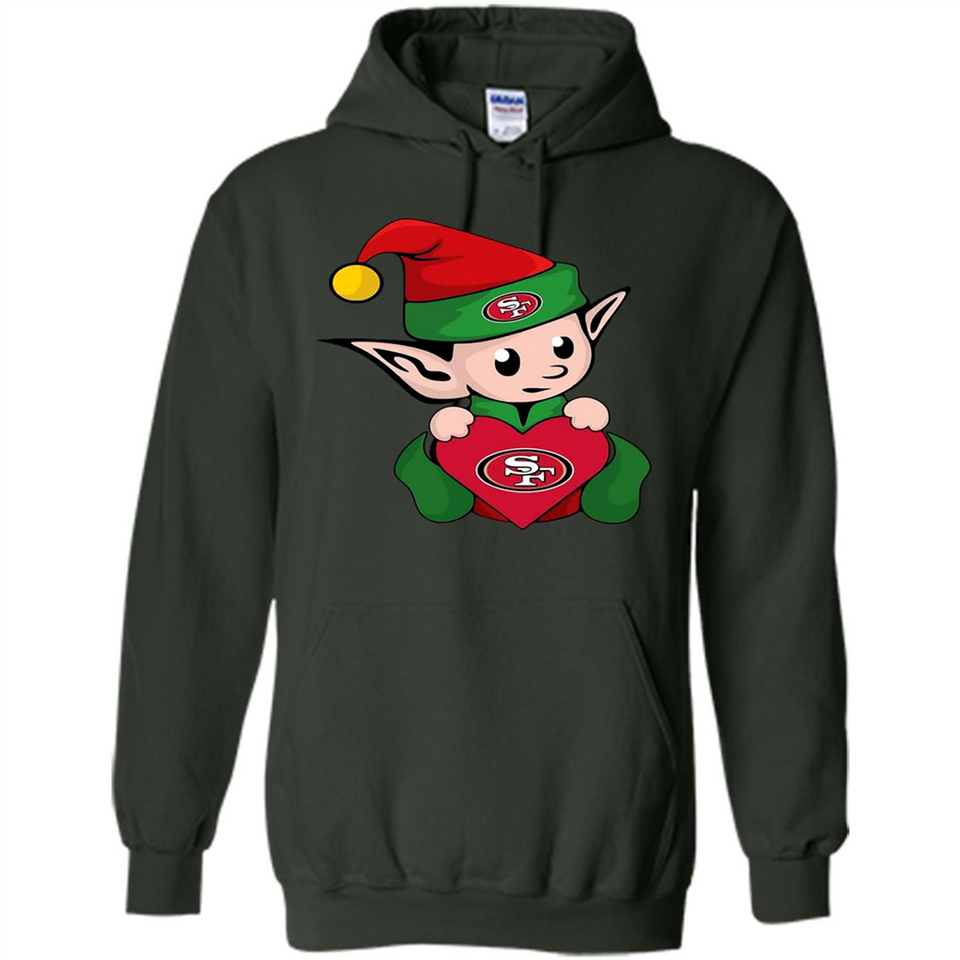 San Francisco 49ers ELF Elves Grinch Santa Claus