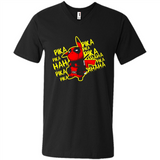 Pikachu Deadpool T-Shirt PINGPONG - Men's V-Neck