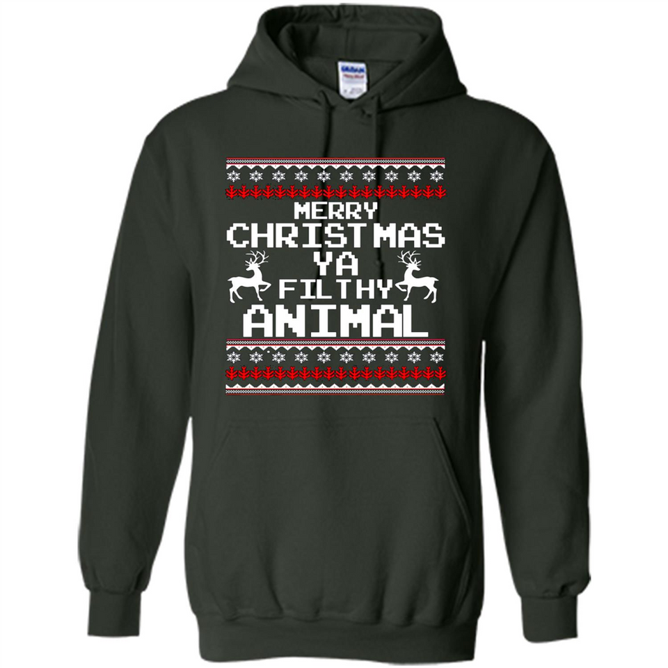 Merry Christmas ya filthy animal ulgy sweater PINGPONG