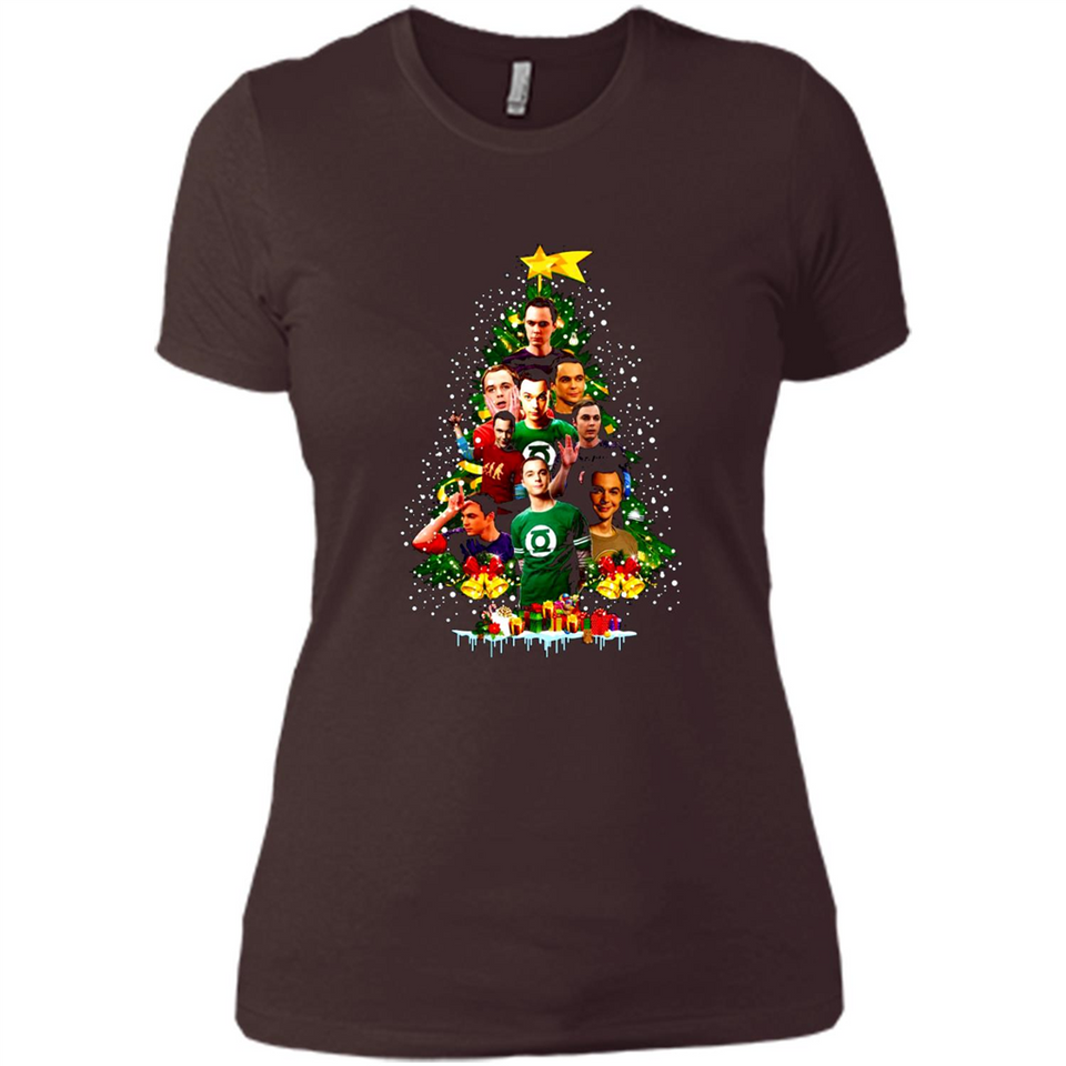 Sheldon Cooper Christmas tree sweater PINGPONG
