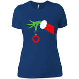 Funny Grinch Hand Holding Chef Ornament Christmas PING PONG