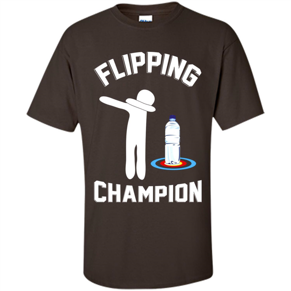 Water Bottle Flipping Tshirt Dabbing Flipping Champion - Shirt