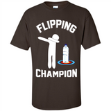 Water Bottle Flipping Tshirt Dabbing Flipping Champion - Shirt