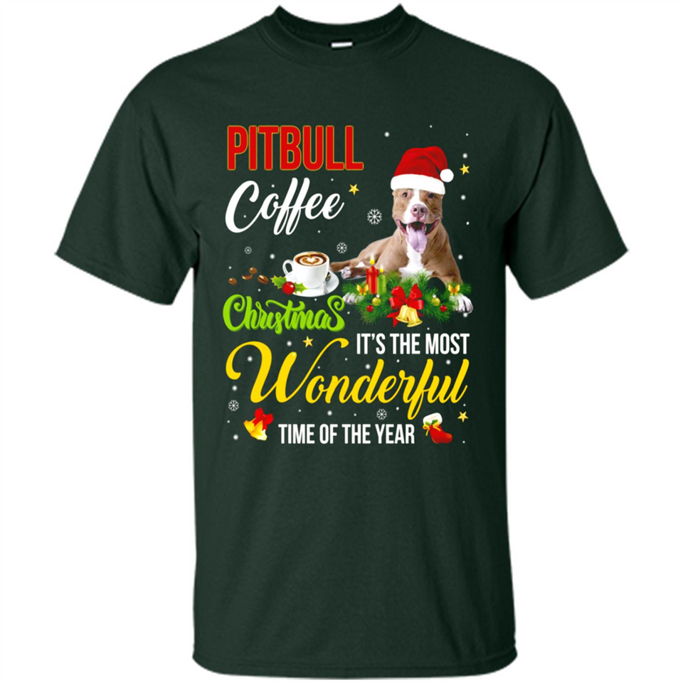 Pitbull Coffee Wonderful Christmas
