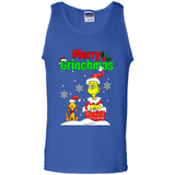 Merry Grinchmas Not Merry Christmas sweater PINGPONG