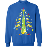 Tractor Car Christmas Tree T-shirt For Drivers