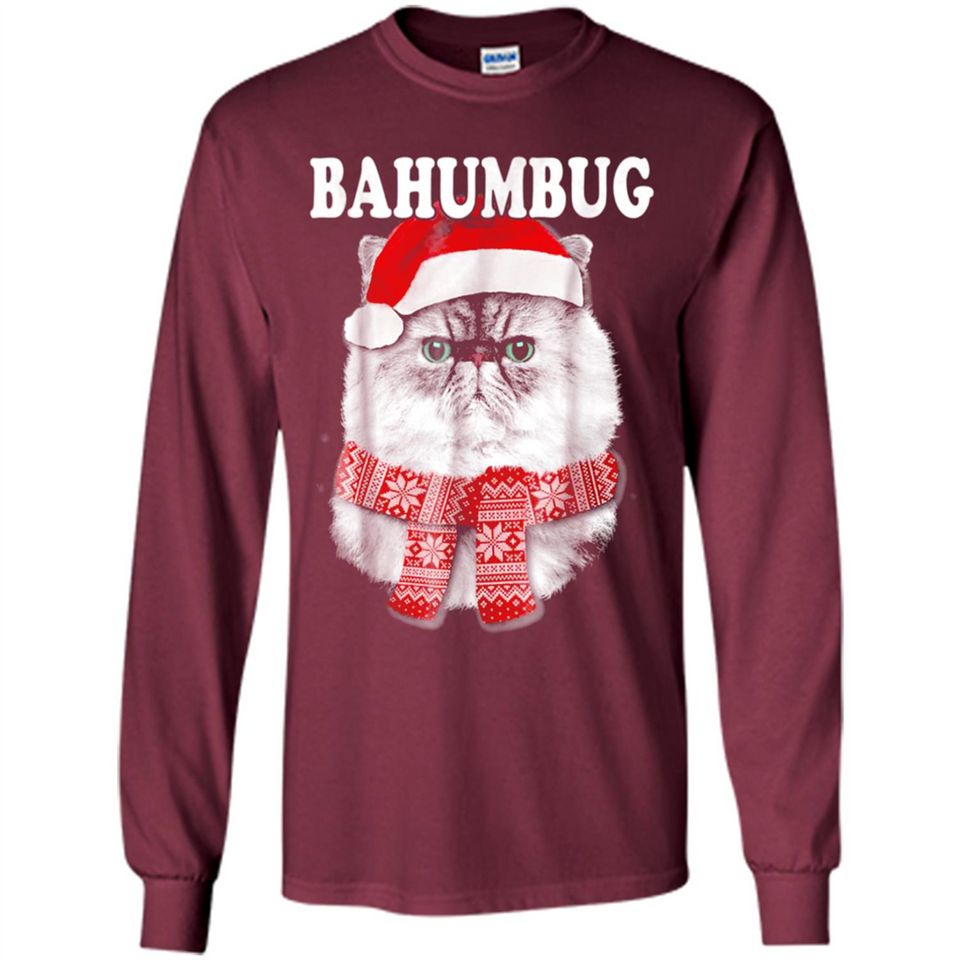 Cat Bah Humbug Christmas