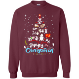 Christmas Ugly Sweater Animal Tree Pine Merry Christmas - Sweatshirt