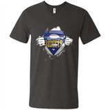 Denver Nuggets And Superman Fans - Men's V-Neck