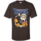 Grumpy Santa Claus Tennessee Titans Football Team PINGPONG