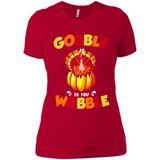 Gobble Til You Wobble Funny Thanksgiving Day Turkey